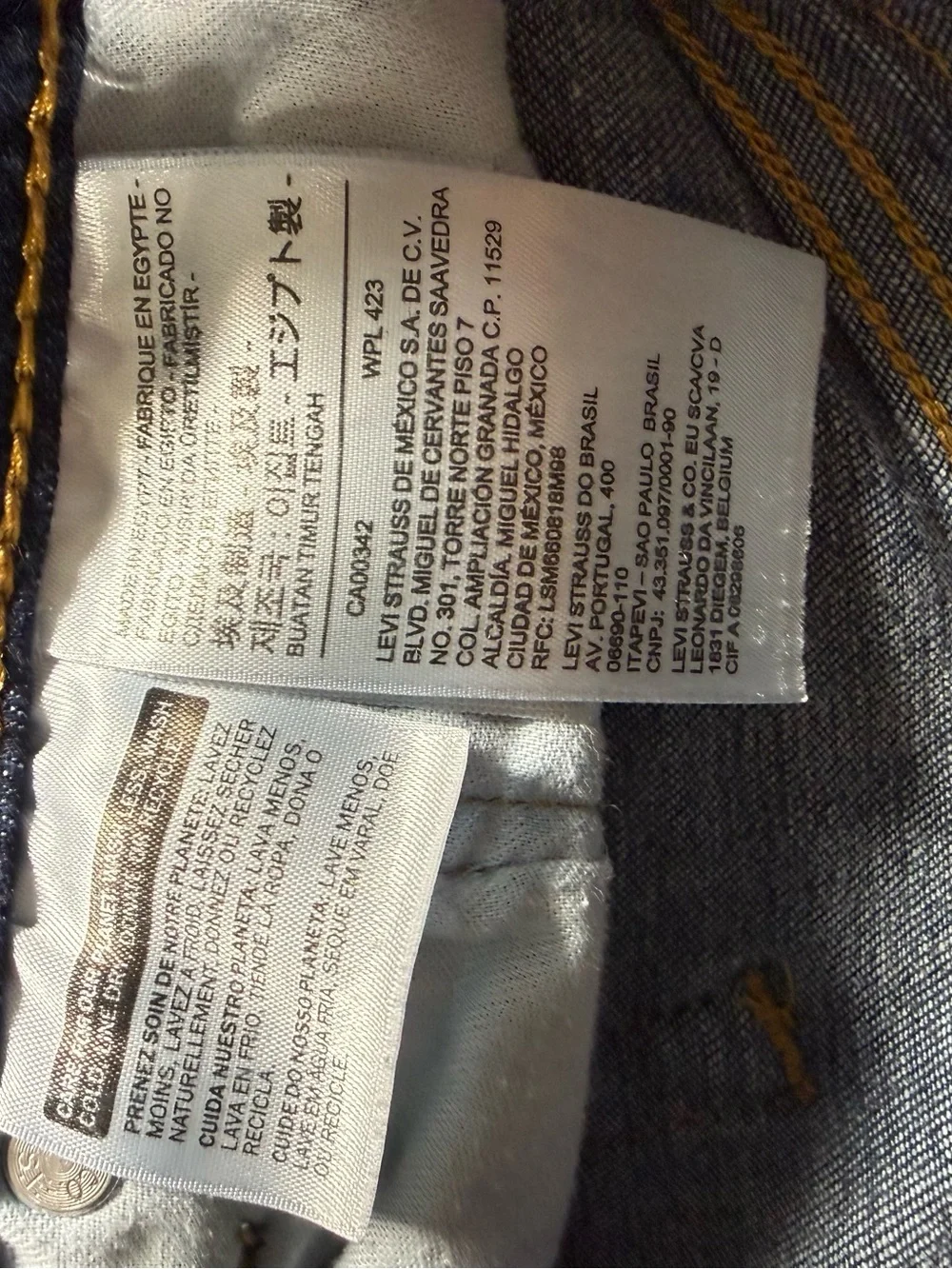 Levi's 511 Slim Fit Denim Jeans Men's Size 32x30 Dark Wash